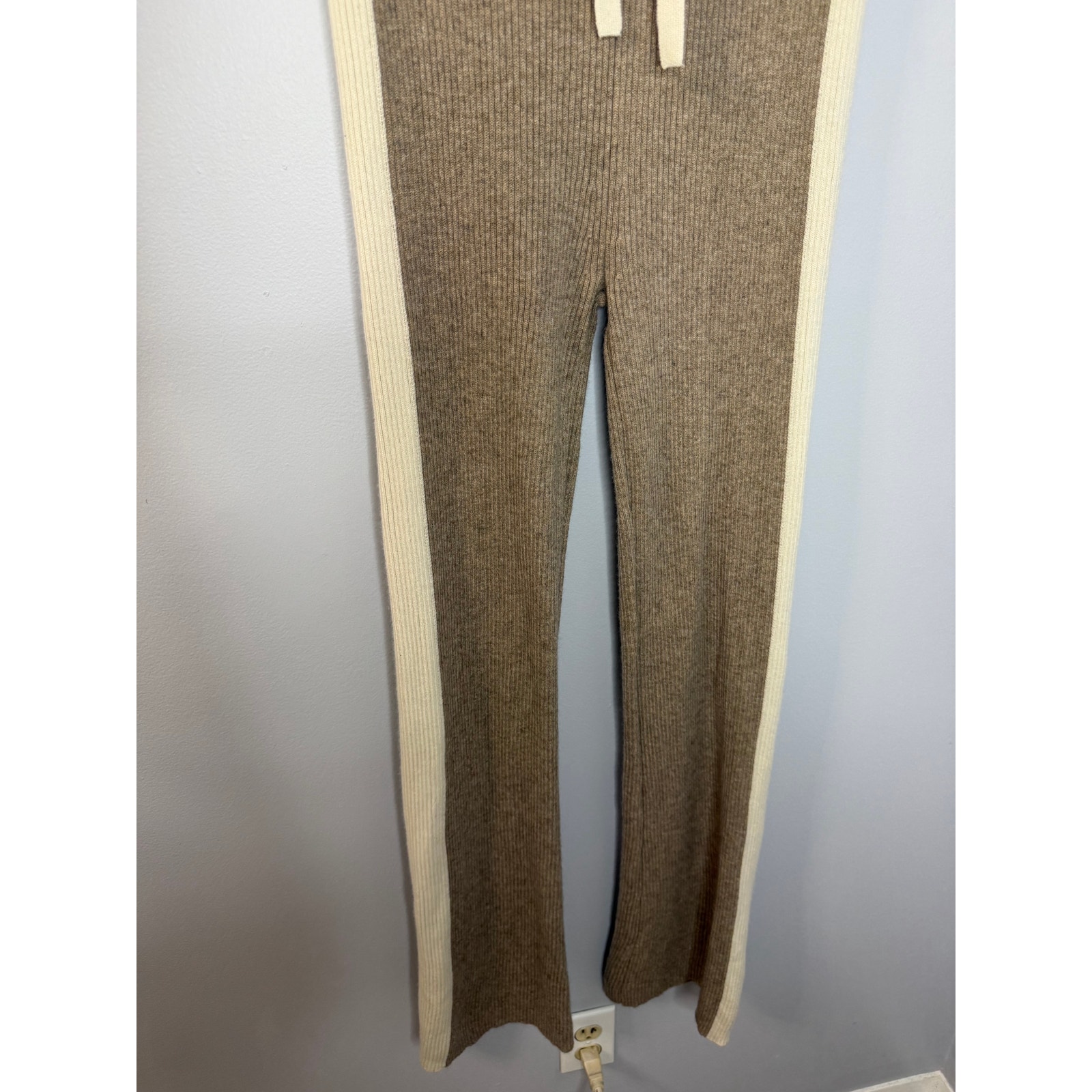 My Sunday Ski Pants Knit Cashmere Blend Drawstring Travel Women's S — image 4 of 8